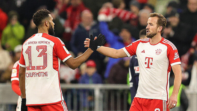 Die Offensive des FC Bayern ist mit Harry Kane und Eric Maxim Choupo-Moting mehr als gut aufgestellt. Die Offensive des FC Bayern ist mit Harry Kane und Eric Maxim Choupo-Moting mehr als gut aufgestellt.