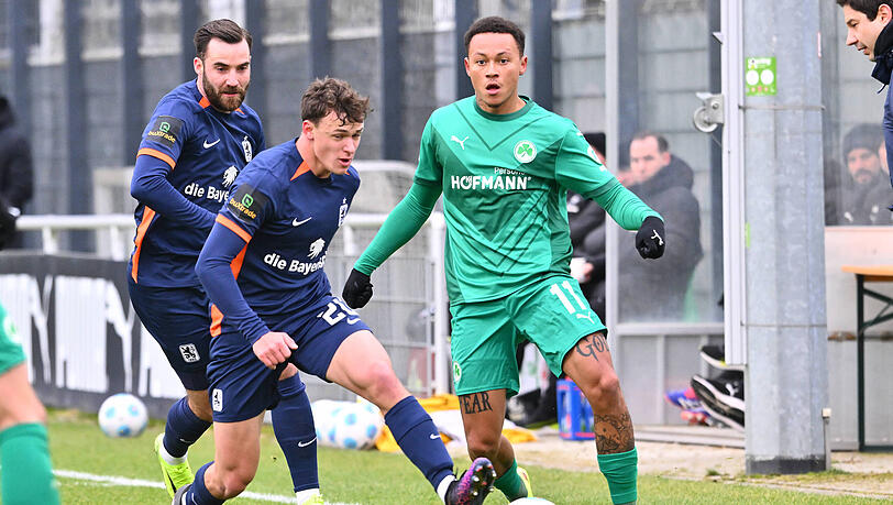 Fehlt dem TSV 1860 wohl gegen Saarbrücken: Youngster Lukas Reich.