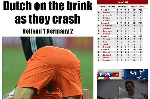 Internationale Pressestimmen Euro 2012: Gomez-Show - Pressestimmen zum Holland-Spiel - Bilder - Abendzeitung München