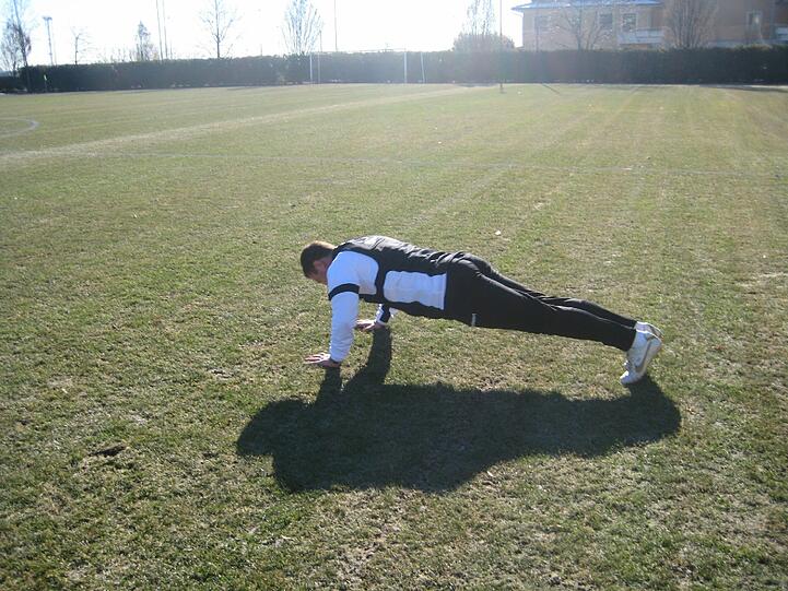 Die erste kleine Trainingseinheit in Brescia: Die Löwen in Brescia