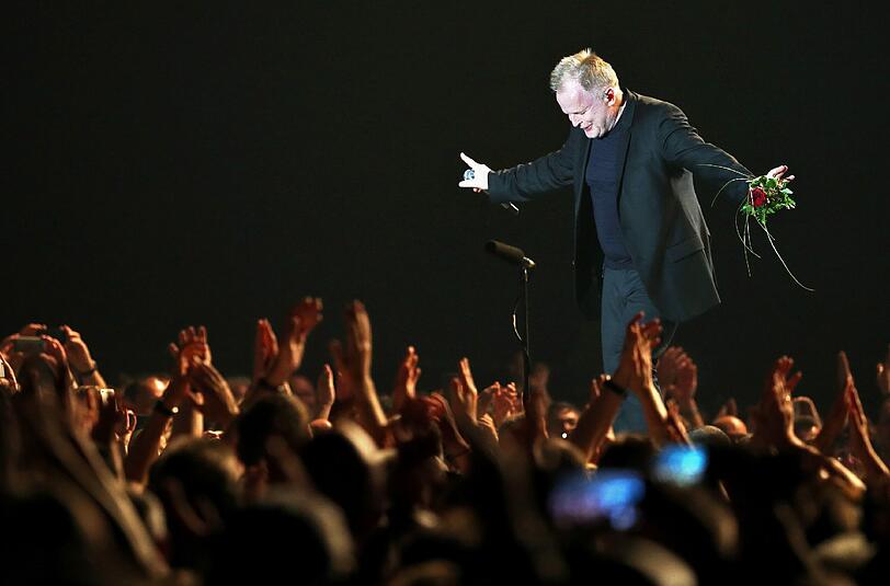 Musik für die Flüchtlingshelfer: Herbert Grönemeyer kommt für ein Benefizkonzert nach München.