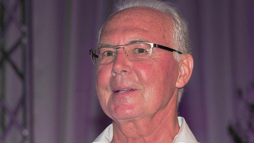 Franz Beckenbauer während einer Veranstaltung im Juli 2017.