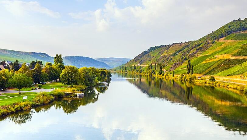 Entlang des beliebten Mosel-Radwegs gibt es viel zu entdecken. Entlang des beliebten Mosel-Radwegs gibt es viel zu entdecken.
