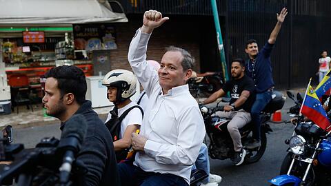 Juan Pablo Guanipa soll kurz nach seiner Freilassung entf&uuml;hrt worden sein