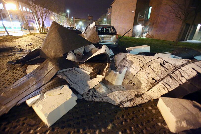 Orkantief "Xaver" über Deutschland - die Bilder.