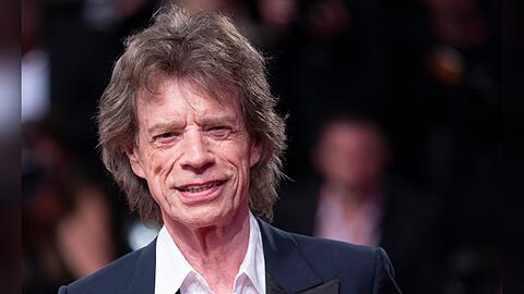 Mick Jagger entspannte im Englischen Garten in München.