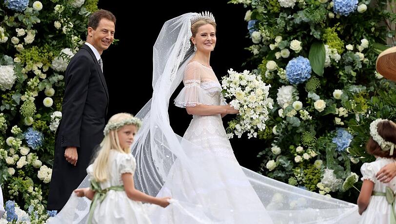 Prinzessin Marie Caroline von und zu Liechtenstein vor der Hochzeit mit Leopoldo Maduro Vollmer.