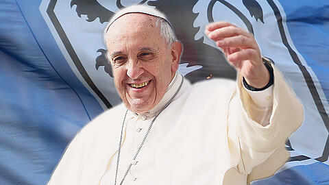 Fußball-Fan ist Papst Franziskus seit Kindheitstagen, im Februar soll er auch endgültig Ehrenmitglied beim TSV 1860 werden.