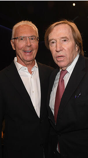 Franz Beckenbauer und Günther Netzer.