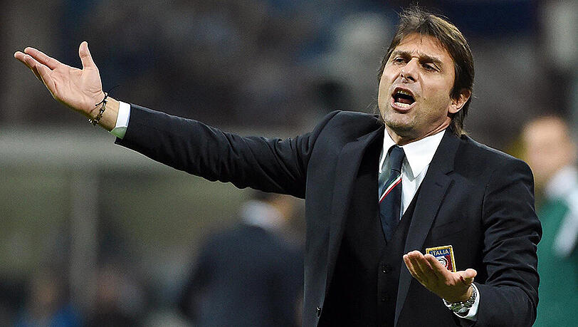 Antonio Conte trainiert in der kommenden Saison den englischen Topklub FC Chelsea. Antonio Conte trainiert in der kommenden Saison den englischen Topklub FC Chelsea.