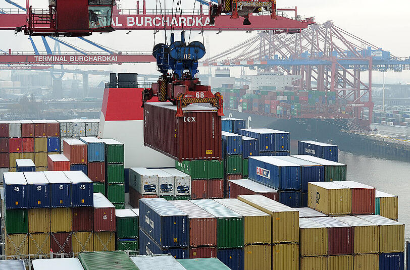 Im Mai wurden Waren im Wert von 97,2 Milliarden Euro exportiert. Foto: Angelika Warmuth