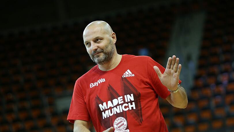 Der neue Chefcoach des FC Bayern Basketball: Sasa Djordjevic. Der neue Chefcoach des FC Bayern Basketball: Sasa Djordjevic.