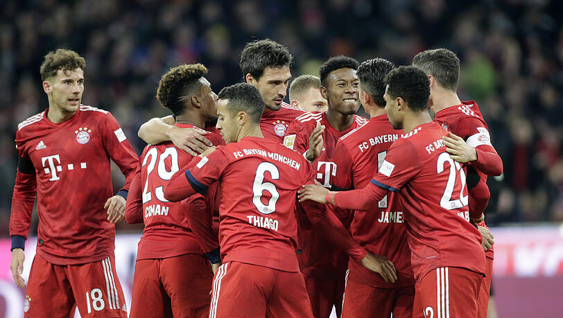 Einigen Bayern-Stars droht im letzten Liga-Spiel eine Sperre. Einigen Bayern-Stars droht im letzten Liga-Spiel eine Sperre.