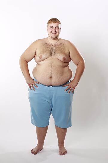 Fabian (27) aus Sachsenheim; Startgewicht: 170,8 Kilo