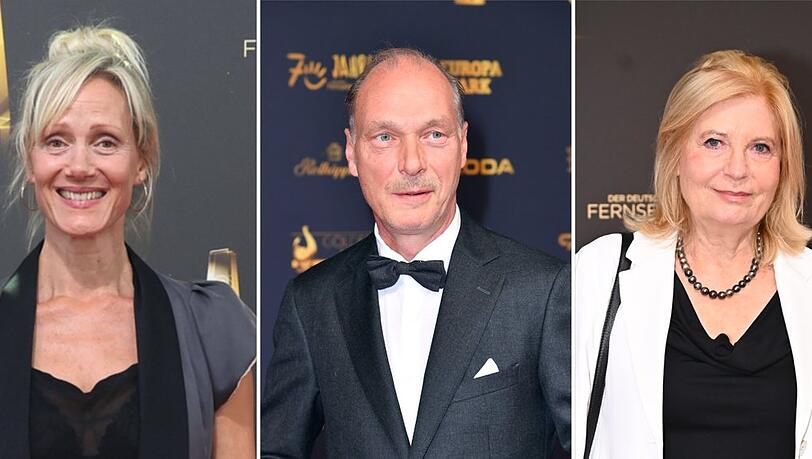 Anna Schudt (l.), Martin Brambach und Sabine Postel waren beziehungsweise sind im "Tatort" zu sehen.