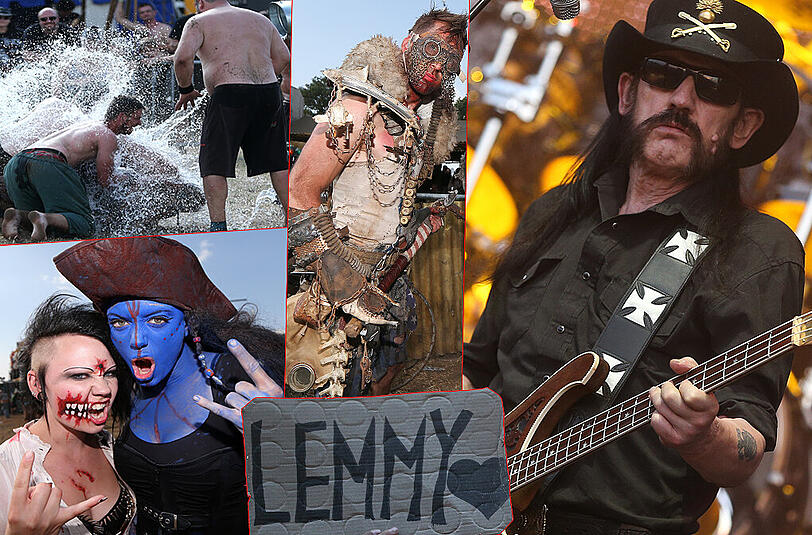 Das Wacken-Festival geht zu Ende. Die Bilder vom Finale des verrückten Metal-Festival in Schleswig-Holstein zum Durchklicken.
