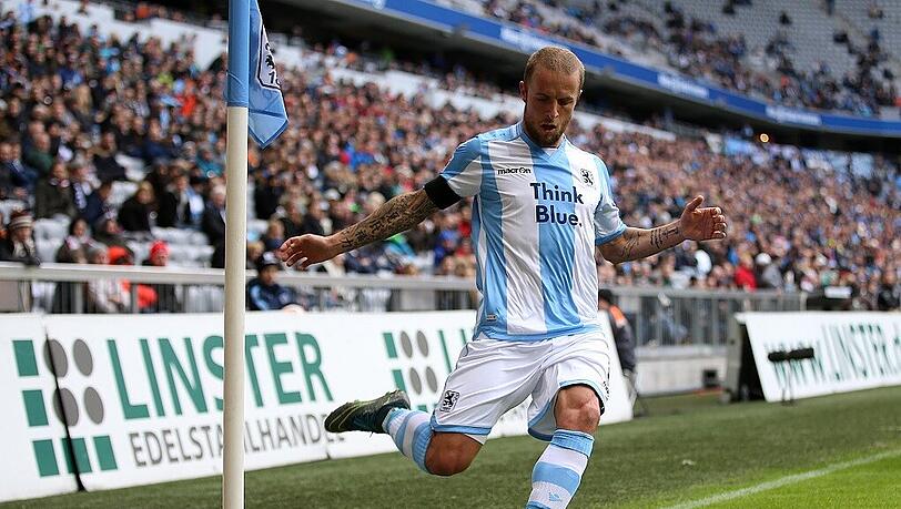 Tritt mit dem TSV 1860 zweimal in der Halle an den Ball: Löwen-Profi Daniel Adlung. Tritt mit dem TSV 1860 zweimal in der Halle an den Ball: Löwen-Profi Daniel Adlung.
