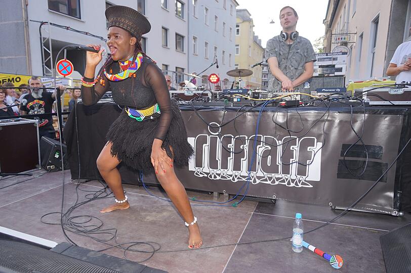 Traumhaftes Wetter, tolle Shows und leckeres Essen sorgten am Samstag für beste Stimmung beim Stadtteilfest "Ois Giasing" - die Bilder.