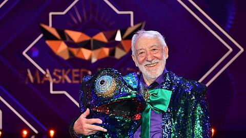 Dieter Hallervorden wurde in "The Masked Singer" enttarnt.