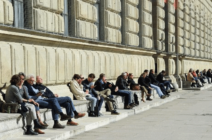 Frühlingsgefühle in München: Am vergangenen Wochenende gab's Sonne satt.