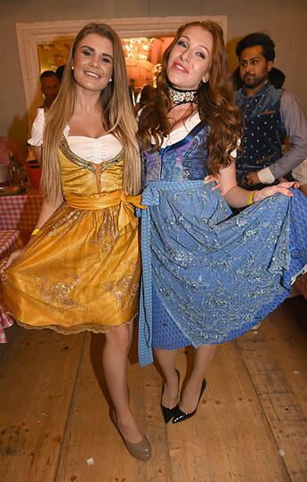 It-Girl Linda Vaterl und TV-Star Georgina Fleur