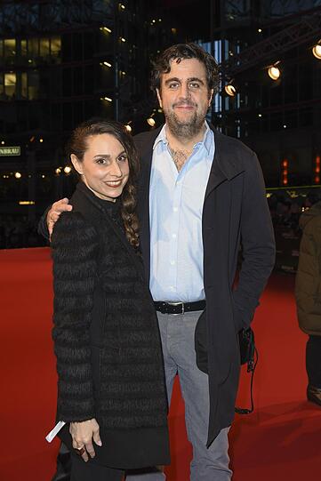 Bastian Pastewka und Frau Heidrun Buchmaier