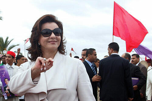 Umstritten: Die tunesische First Lady Leila Trabelsi