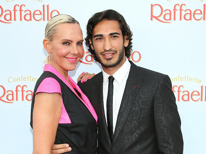 Damals waren sie noch offiziell ein Paar: Natascha Ochsenknecht und Umut Kekilli auf dem "Raffaello Summer Day" im Juni 2014