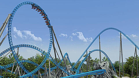 Loopings sind der Hit der neuen Achterbahn im Europapark