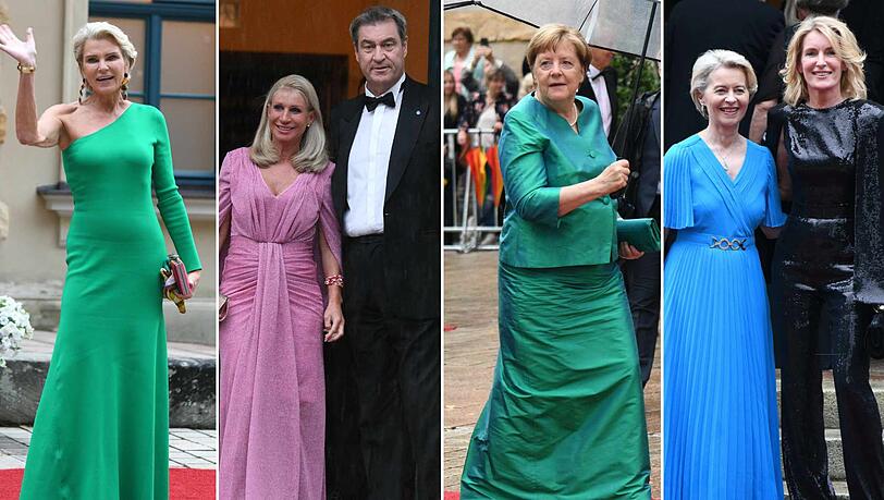 Bei den Bayreuther Feststpielen 2023 tummelten sich Promis und Politiker. Bei den Bayreuther Feststpielen 2023 tummelten sich Promis und Politiker.