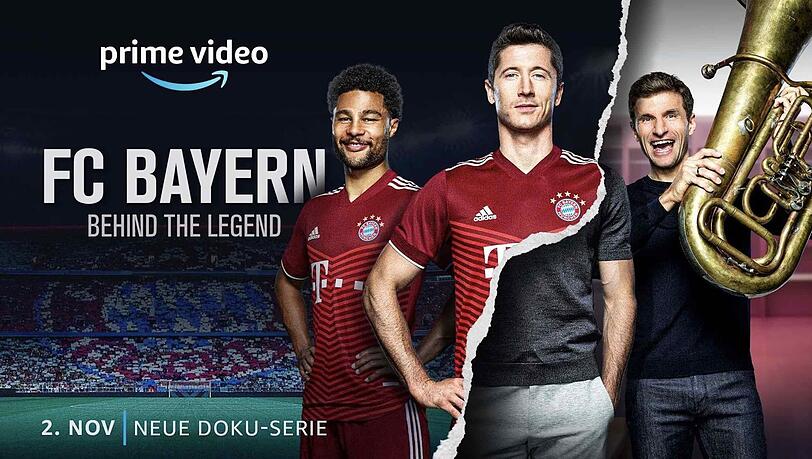 Behind the Legend - mit Lewandowski (l.)und Müller.
