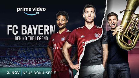 Behind the Legend - mit Lewandowski (l.)und Müller.
