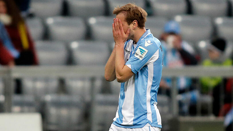 Maximilian Beister kam beim TSV 1860 München nie in Tritt.