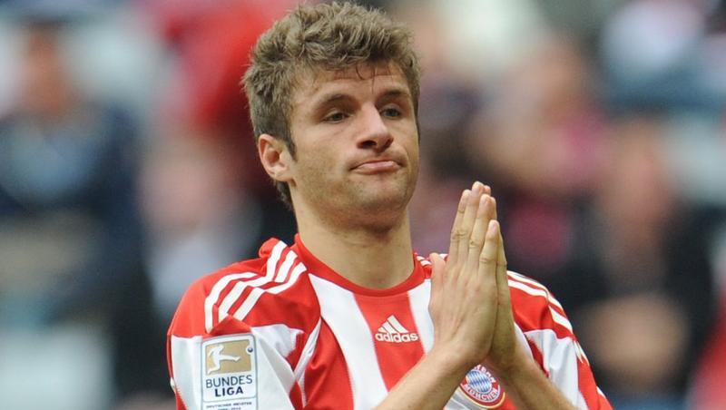 "Wir haben ein Auswärtstief", sagt Bayern-Star Thomas Müller. "Wir haben ein Auswärtstief", sagt Bayern-Star Thomas Müller.