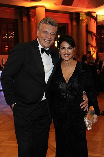 Jürgen Hingsen und Frau Francesca