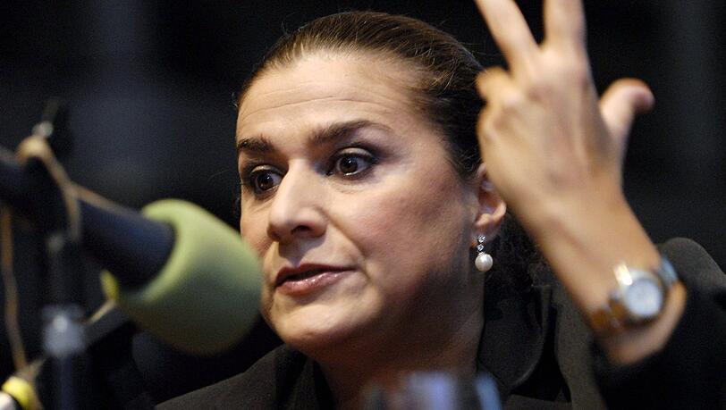 Die italienische Mezzosopranistin Cecilia Bartoli.