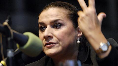 Die italienische Mezzosopranistin Cecilia Bartoli.