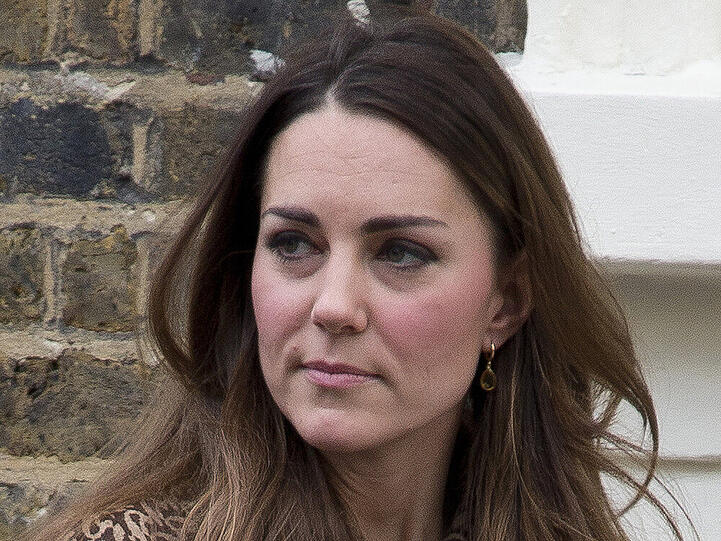 Man kann nicht immer lächeln: Herzogin Kate bei einer Wohltätigkeitsveranstaltung in London