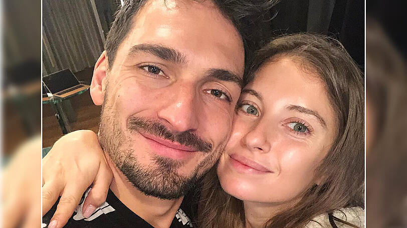 Wurden zum ersten Mal Eltern: Mats und Cathy Hummels.