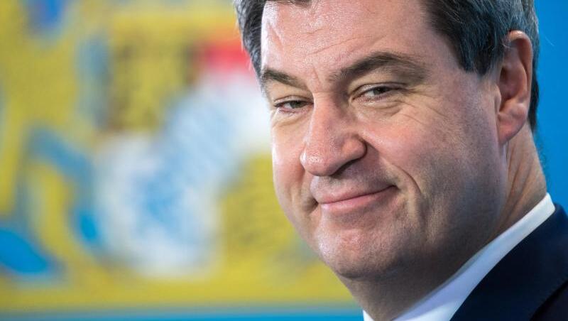 Ministerpräsident Söder Anfang Dezember nach einer Kabinettssitzung in München. Ministerpräsident Söder Anfang Dezember nach einer Kabinettssitzung in München.