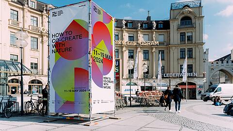 Unter dem Jahresmotto "How to co-create with nature" findet Deutschlands größtes Designevent, die munich creative business week, statt.