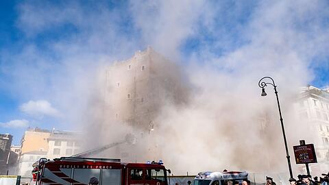 Das historische Bauwerk im Stadtzentrum wurde zum Zeitpunkt des Unglücks renoviert.