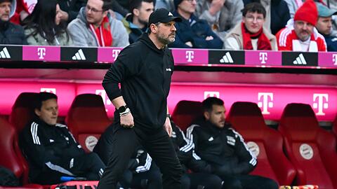 Steffan Baumgart sah in M&uuml;nchen nichts Gutes von seiner Mannschaft.