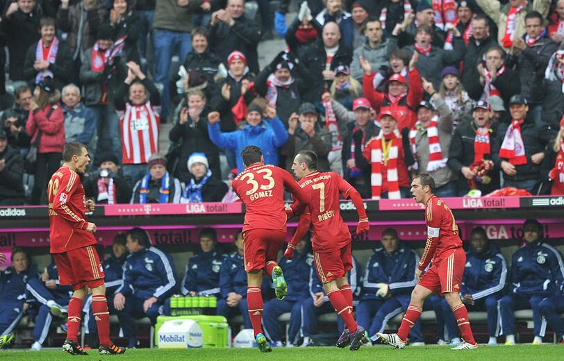 Bayern gegen Schalke: Die besten Bilder vom Spiel in der Allianz Arena