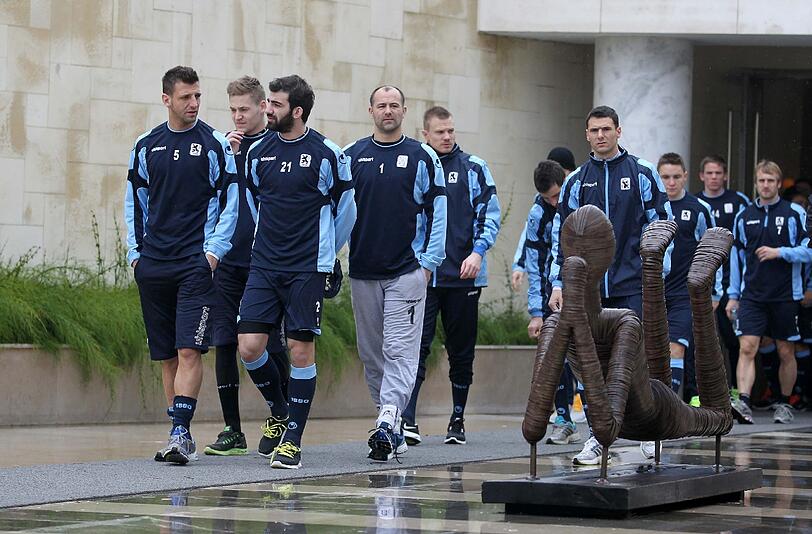 Die Bilder vom zweiten Trainingstag der Münchner Löwen in Belek.