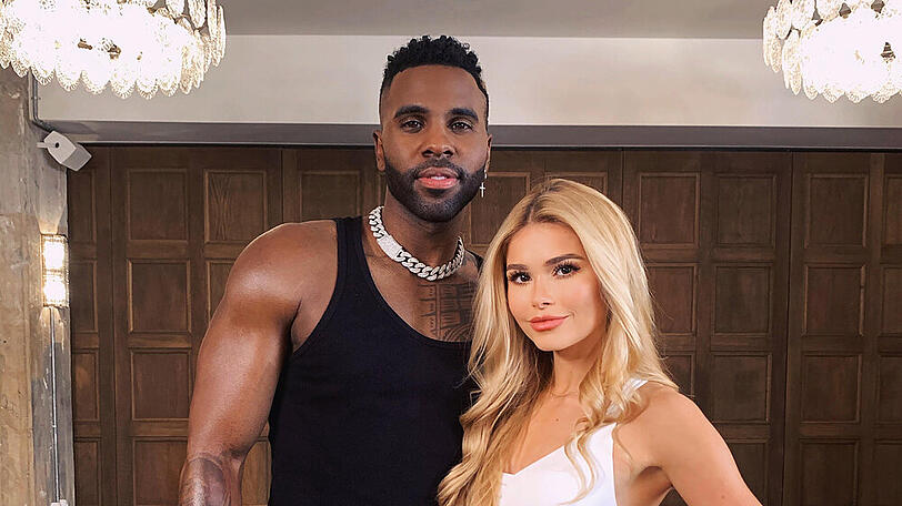 In Berlin trafen sich Jason Derulo und Pamela Reif zu einem gemeinsamen Workout