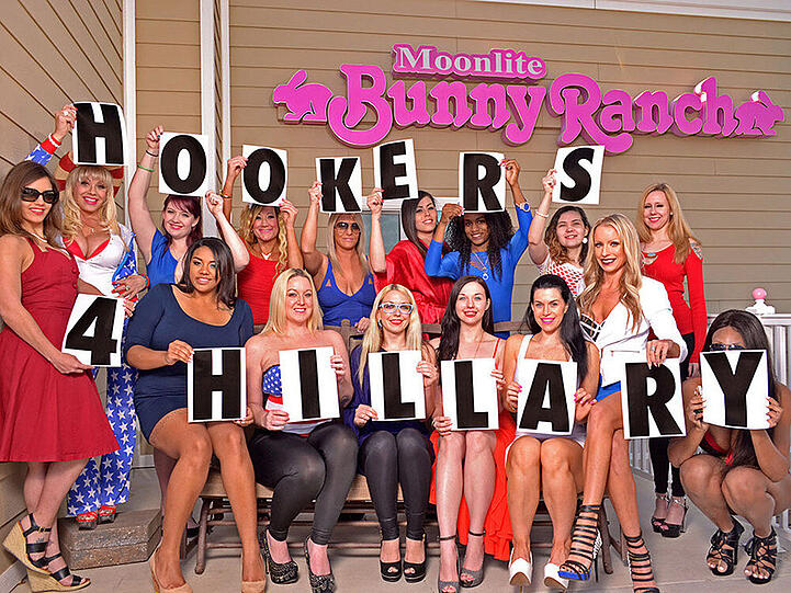 Die "Hookers for Hillary" unterstützen die Clinton-Kandidatur