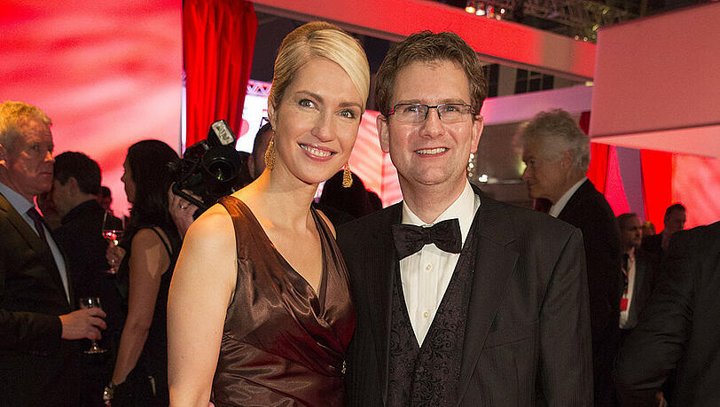 Manuela Schwesig mit Ehemann Stefan auf der Aftershowparty der "Ein Herz für Kinder"-Gala 2014 in Berlin Manuela Schwesig mit Ehemann Stefan auf der Aftershowparty der "Ein Herz für Kinder"-Gala 2014 in Berlin