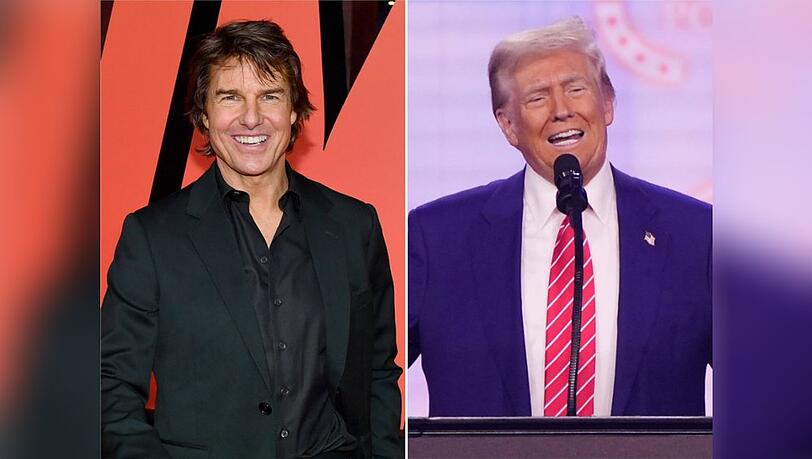 Ließ Tom Cruise (l.) Donald Trump abblitzen?