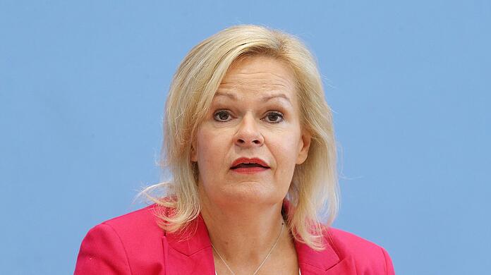 Nancy Faeser (SPD), Bundesinnenministerin.